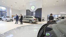 Naujasis &bdquo;&Scaron;koda&ldquo; automobilių pardavimo salonas