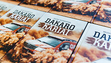 Knyga &bdquo;Dakaro kariai&ldquo; pristatymo akimirka
