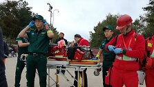 Greitosios pagalbos medikai Palangoje surengė žaidynes, kurių metu mokosi įvairiose situacijose gelbėti žmones.