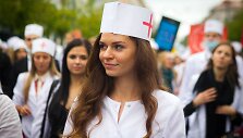 Vilniaus Universiteto (VU) studentai griausmingai paminėjo mokslo metų pradžią.