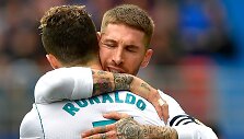 Sergio Ramosas ir Cristiano Ronaldo