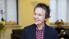 Laurie Anderson &bdquo;The Language of the Future&ldquo; spaudos konferencija