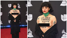Dainininkė Mon Laferte Lotynų Amerikos &bdquo;Grammy&ldquo; apdovanojimuose