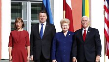 JAV viceprezidento Mike'o Pence'o vizitas Estijoje