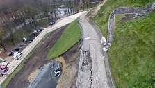 Nuo&scaron;liaužių nuniokotas Gedimino kalnas