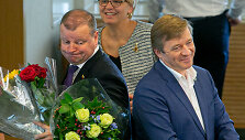 Saulius Skvernelis ir Ramūnas Karbauskis