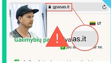 Registrų centras dėl U.Kiguolio tinklalapio gpasas.lt kreipėsi į policiją