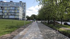 Sostinės Lazdynų rajono centre  tvarkoma aplinka ir infrastruktūra 