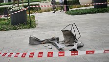 Dubajaus finansų rajoną atakavo dronas