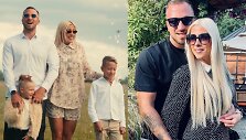 Karolis Akulavičius su &scaron;eima