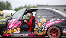 Žydrūno Vilčinsko bolidas &bdquo;BMW E46 Compact&ldquo; Lietuvos drifto čempionate