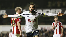 &bdquo;Tottenham Hotspur&ldquo; ekipos žaidėjas Andros Townsendas 