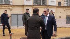 Volodymyras Zelenskis ir Keiras Starmeris