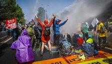 Klimato aktyvistų protestas Hagoje