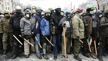 Protestuotojai Kijeve