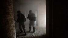 VST pareigūnų pratybos Pravieni&scaron;kių kolonijoje 