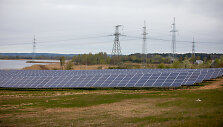 &Scaron;alia Elektrėnų trečiadienį atidaryta 1 MW saulės elektrinė