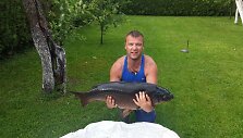 18,8 kg karpis taip pat buvo paleistas