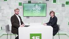 15min studijoje &ndash; pokalbis apie popiežiaus Pranci&scaron;kaus vizitą su kunigu Sauliumi Rum&scaron;u