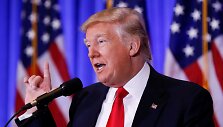 I&scaron;rinktojo JAV prezidento Donaldo Trumpo spaudos konferencija