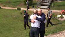 Vladimiras Putinas ir Aliaksandras Luka&scaron;enka