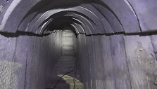 Vaizdai i&scaron; slapto &bdquo;Hamas&ldquo; tunelio Gazoje