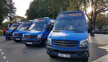 Į Klaipėdos gatves i&scaron;riedės nauji mikroautobusai.