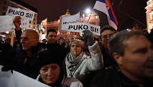 Protestas Serbijoje