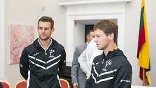 Laurynas Grigelis ir Ričardas Berankis