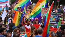 Tūkstančiai izraeliečių dalyvauja &bdquo;Pride&ldquo; eitynėse Jeruzalėje