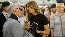Karlas Lagerfeldas ir Gisele Bundchen