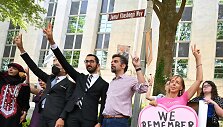 Va&scaron;ingtone, prie Saudo Arabijos ambasados, liepos mėnesį atidengtas Jamalo Khashoggi ženklas