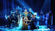 Akimirka i&scaron; miuziklo &bdquo;Eglė žalčių karalienė &Scaron;iauliuose