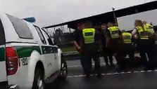 Greitkelyje ties Grigi&scaron;kėmis &ndash; policijos sulaikymo operacija