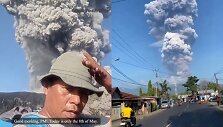 Dukono ugnikalnio i&scaron;siveržimas Indonezijoje