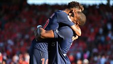 Neymras ir Kylianas Mbappe