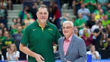 Arvydas Sabonis ir Jonas Kazlauskas