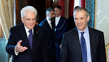 S.Mattarella ir C.Cottarelli