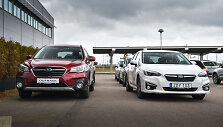 &bdquo;Subaru Impreza&ldquo; ir &bdquo;Subaru Outback&ldquo; bandymai &Scaron;vedijoje