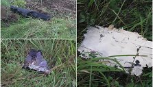 Numu&scaron;to bepiločio orlaivio nuolaužos