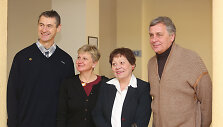 Romas Ubartas, Lina Kačiu&scaron;ytė, Angelė Rup&scaron;ienė ir Robertas Žulpa