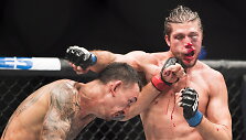 Maxas Holloway (kairėje) ir Brianas Ortega