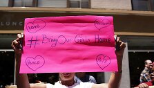 Protestas prie&scaron; "Boko Haram"