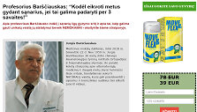 Klaidinanti kremo &bdquo;Move&Flex&ldquo; reklama