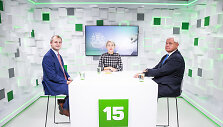 15min studijoje  &ndash; Vytautas Grubliauskas ir Simonas Gentvilas