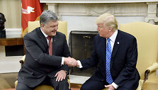 Petro Poro&scaron;enka ir Donaldas Trumpas