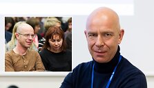 Ignas Sta&scaron;kevičius su žmona Ivona