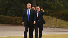 JAV prezidentas Donaldas Trumpas Seule
