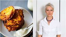 Nida Degutienė ir jos kepti blynai