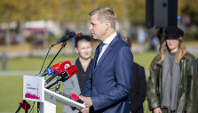 Remigijus &Scaron;ima&scaron;ius pristatė savo sprendimą antrą kartą kandidatuoti į Vilniaus mero postą